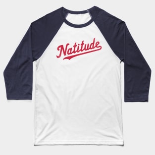 Natitude, vintage - Navy Baseball T-Shirt